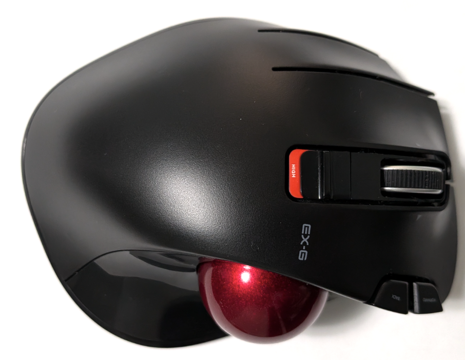 Picture of left-handed EX-G by someone who doesn't take good pictures