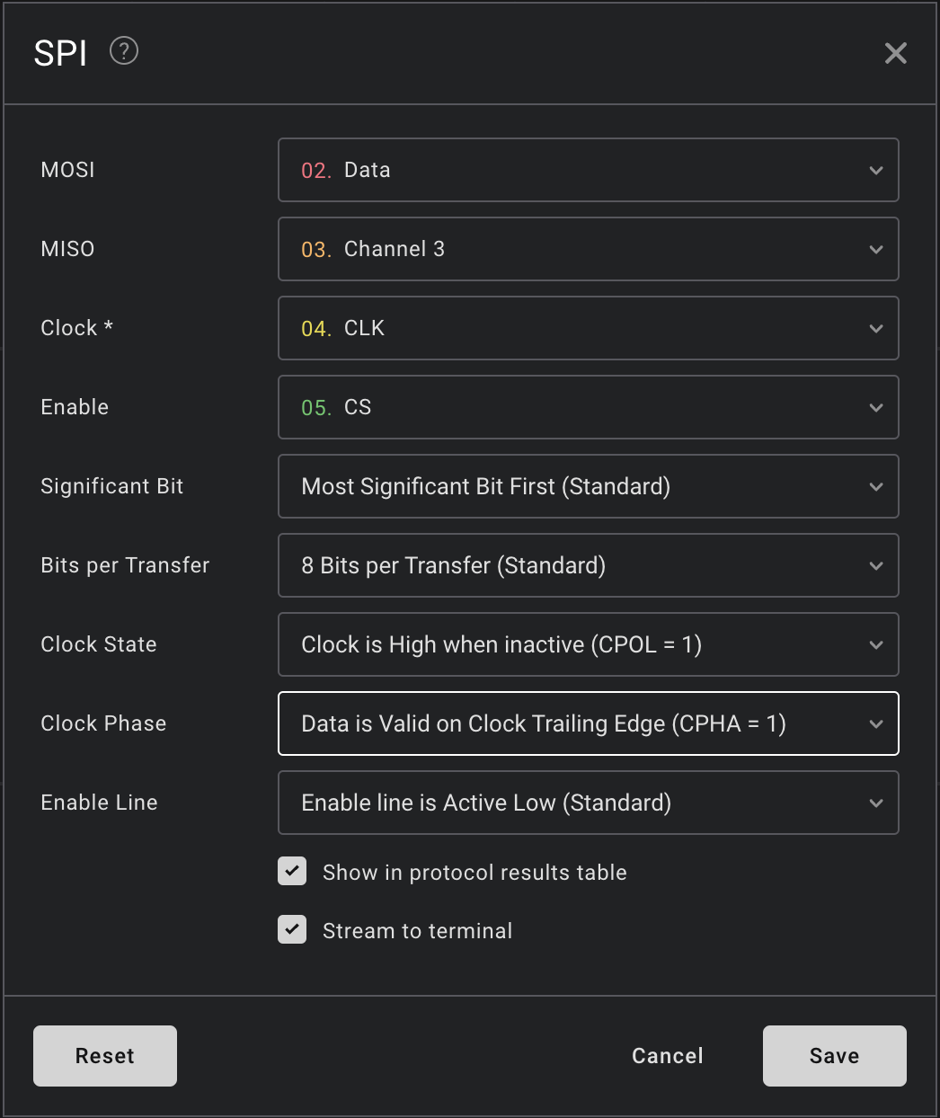 Logic Pro 2 trigger settings dialog