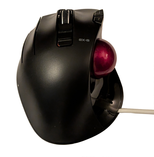 Final assembled EX-G with wire out the side